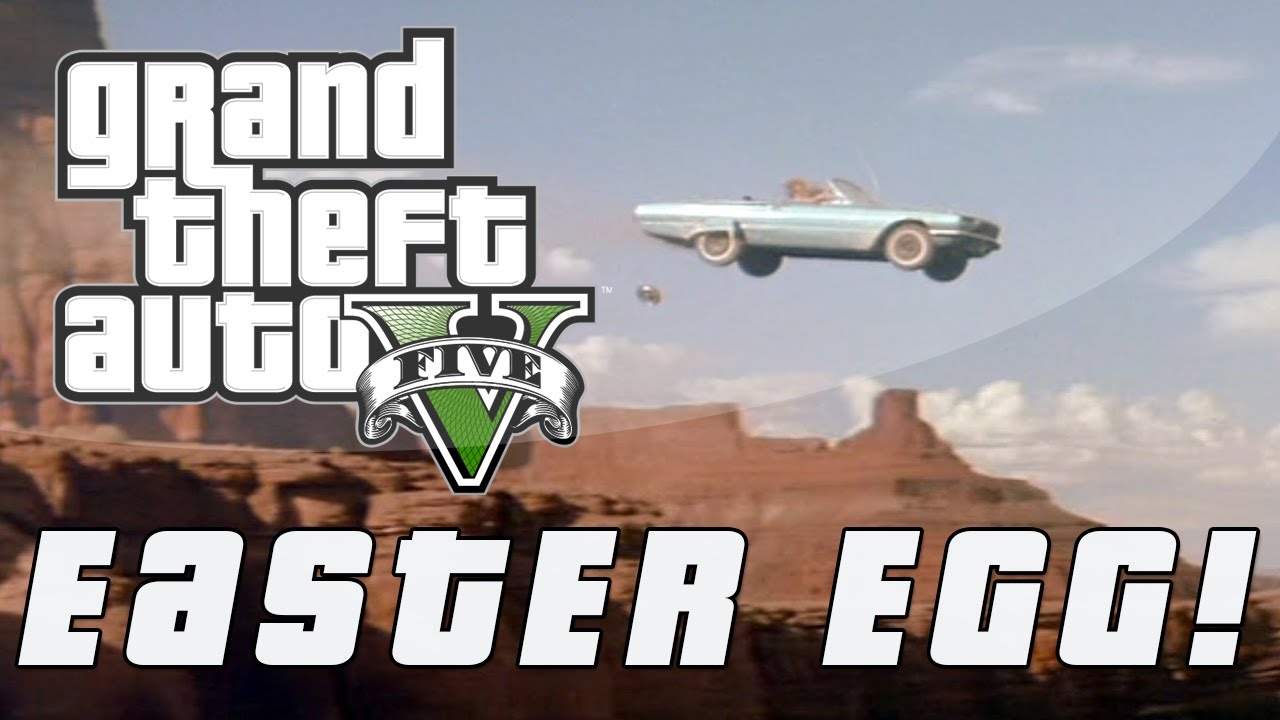 Grand Theft Auto 5 | Thelma & Louise Ending Easter Egg! (GTA V)