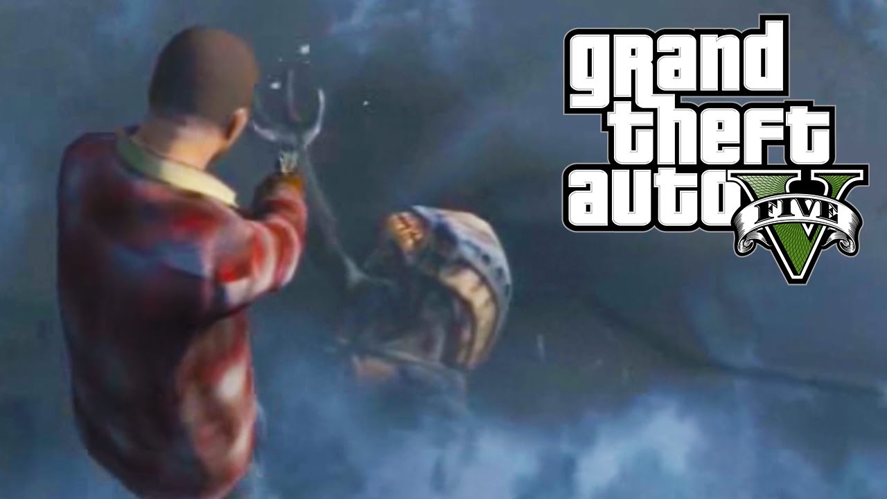 GTA 5 Easter Eggs - Frozen Alien! (GTA V Easter Egg)