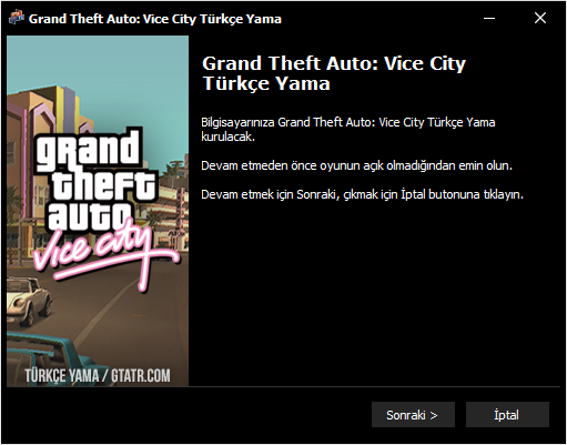 GTATR Vice City Türkçe Yama